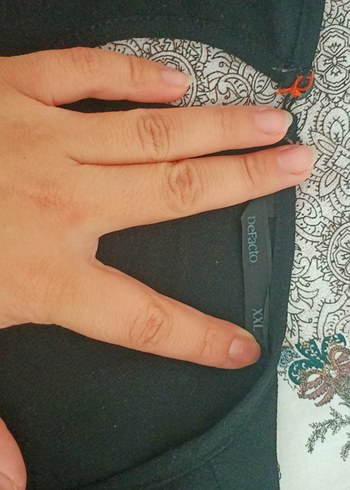 Defacto Siyah Viskon Salaş Bluz