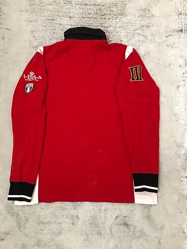 l Beden kırmızı Renk Ralph Lauren Polo Yaka Tişört