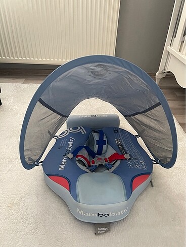 Mambo Baby Gölgelikli Bebek Yüzme Can Simidi
