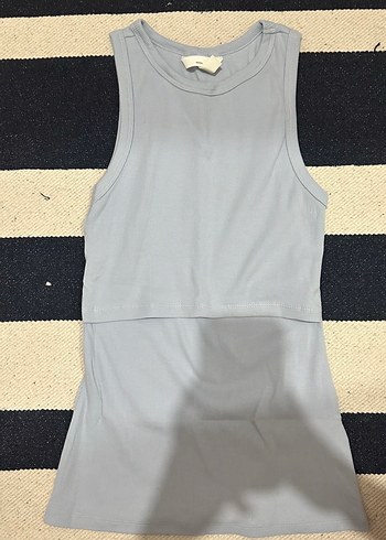 Emzirme Tshirt xs beden Buz mavisi