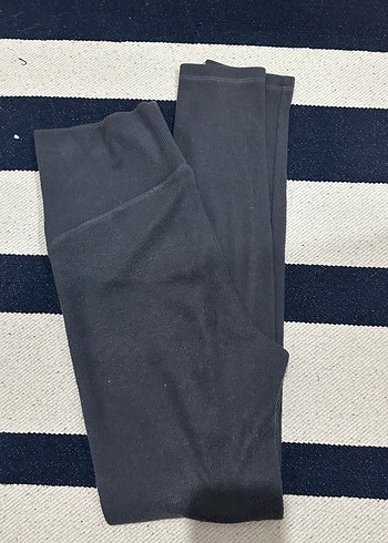 H&M H&M Hamile Fitilli Kalın Füme rengi Tayt
