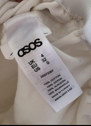 Asos Beyaz şort