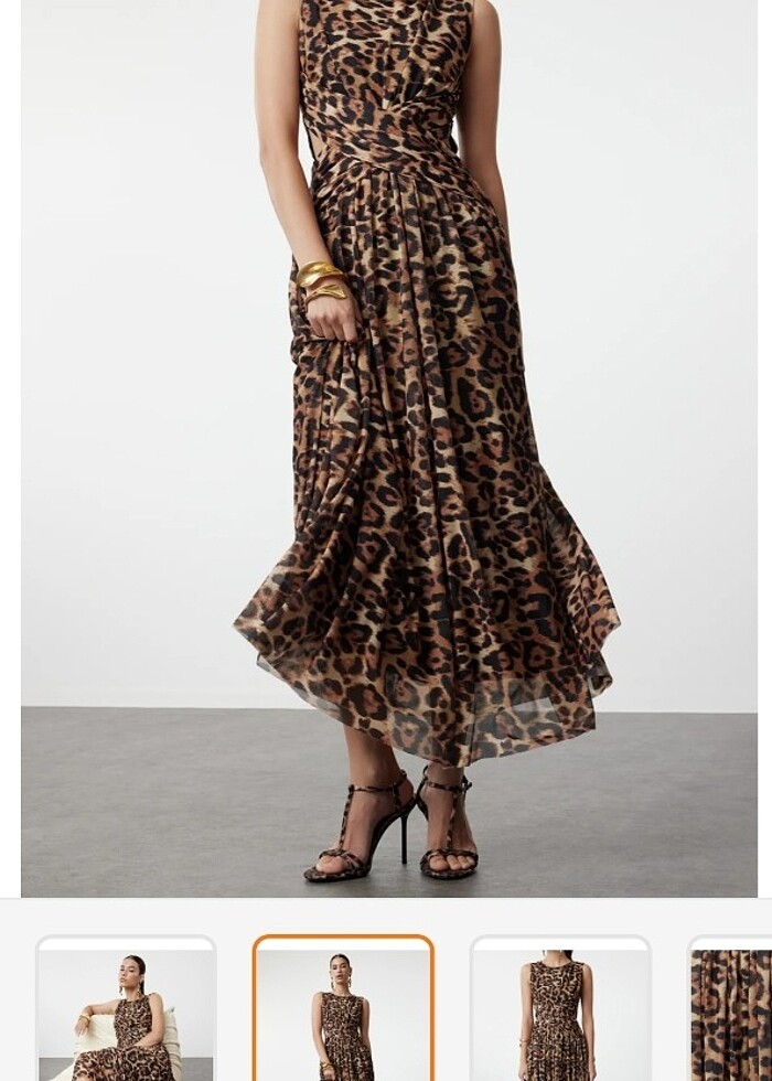Leopar elbise  - Görsel 3