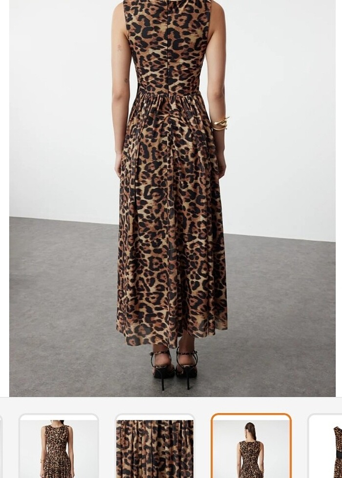 Leopar elbise  - Görsel 4