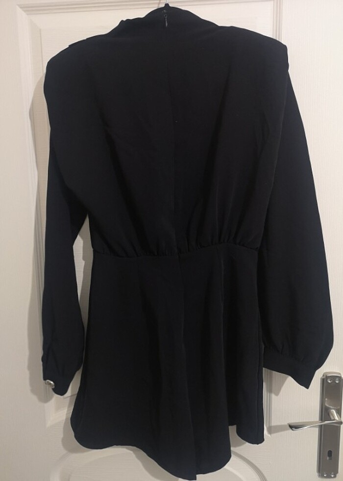 Siyah tulum - Görsel 5