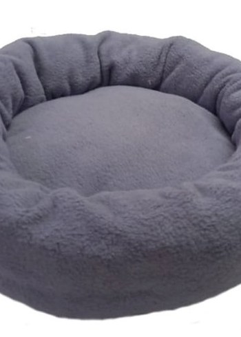 Kahverengi Ahşap Kedi Evi ve Gri Yumuşak Yatak - Görsel 8