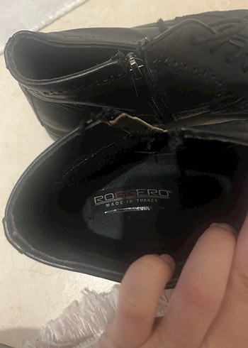 Erkek Siyah Deri Ayakkabı - Görsel 5