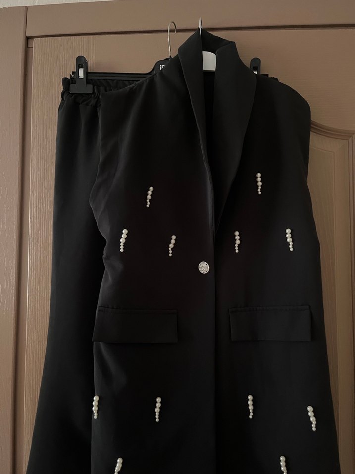 Kadın yelekli ikili takım - Görsel 2