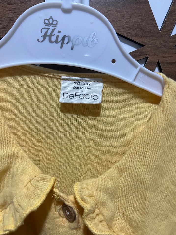 Defacto Kız Çocuk Elbise - Görsel 3