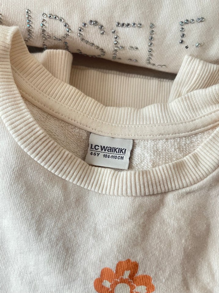LC Waikiki Kız Çocuk Sweatshirt - Görsel 4