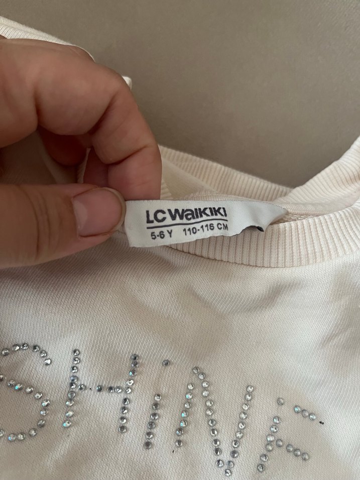 LC Waikiki Kız Çocuk Sweatshirt - Görsel 5