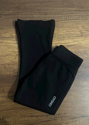 Siyah esnek kumaş çocuk Pantolon - Görsel 3