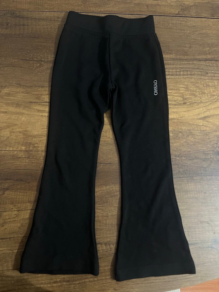 Siyah esnek kumaş çocuk Pantolon - Görsel 2