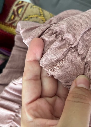 40 Beden pembe Renk Pembe Regular Fit Midi Kumaş Pantolon