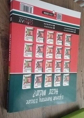 Beden Günay 8. Sınıf Matematik Akıllı Defter Kitap