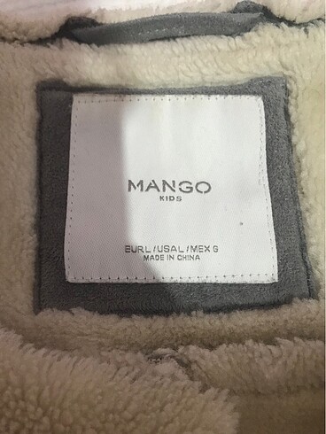 Mango Mango kaşe yelek kaban