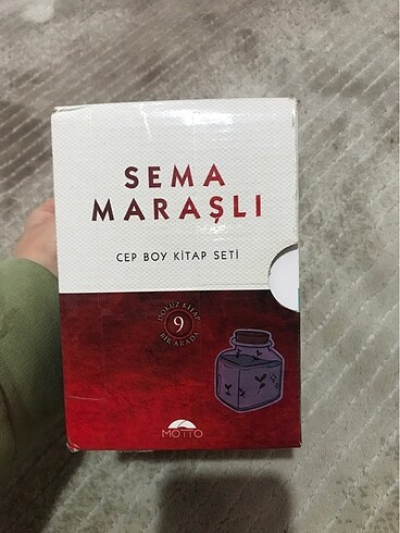 Sema maraşlı kitap seti