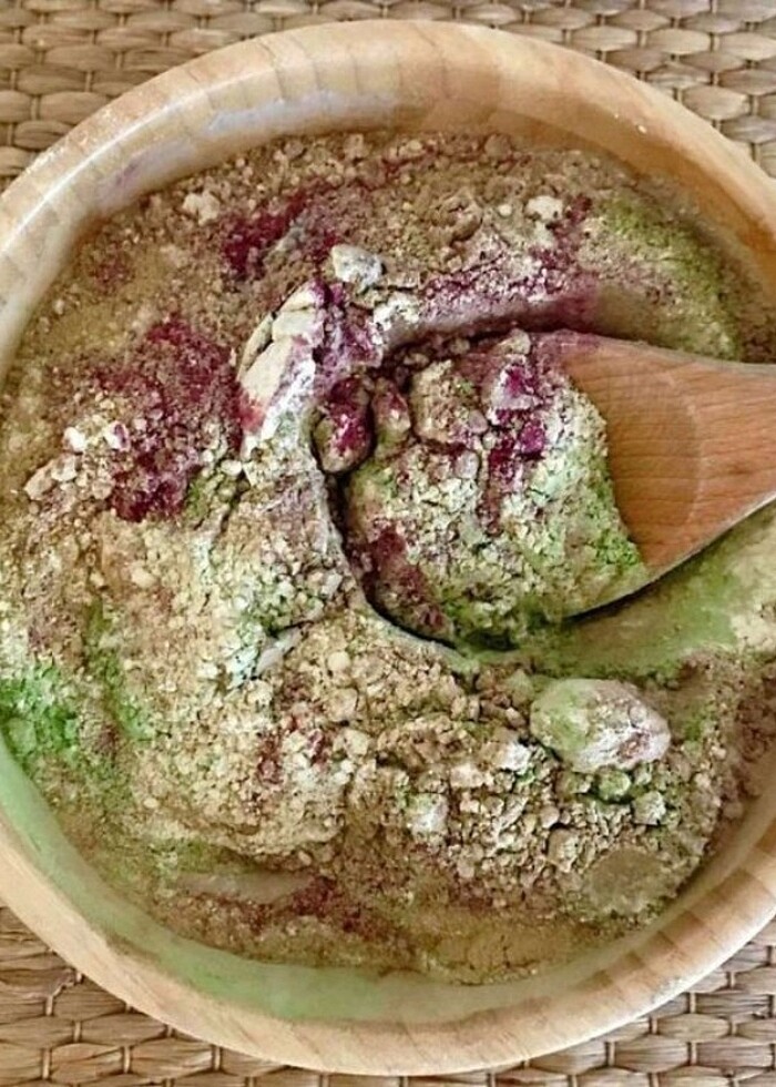 TIBRIMA 100% bitkisel yüz ve vücut  toz maskesi 50 gram - Görsel 2