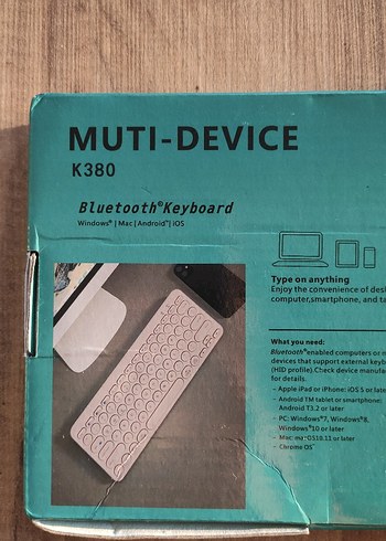 Pembe ONEZERO Yuvarlak Tuşlu Klavye - Görsel 5