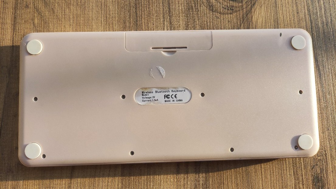 Pembe ONEZERO Yuvarlak Tuşlu Klavye - Görsel 2