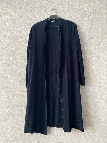 LCW grace hakim yaka düz uzun kollu kadın tunik - Görsel 9