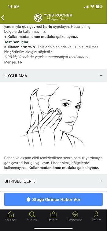 Yves Rocher anında matlık sağlayan pudralı tonik - Görsel 8