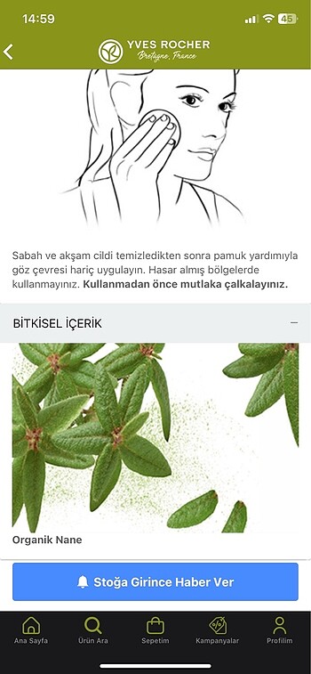 Yves Rocher anında matlık sağlayan pudralı tonik - Görsel 7