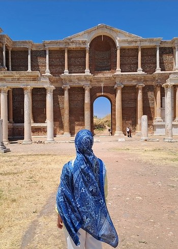 Mavi Denim Kadın Şal - Görsel 3