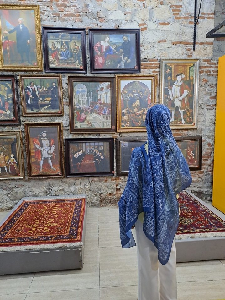 Mavi Denim Kadın Şal - Görsel 4