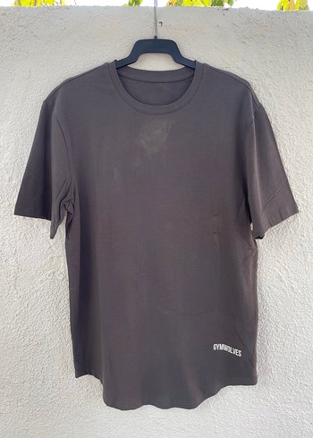 Gri Gymwolves Spor Tişört