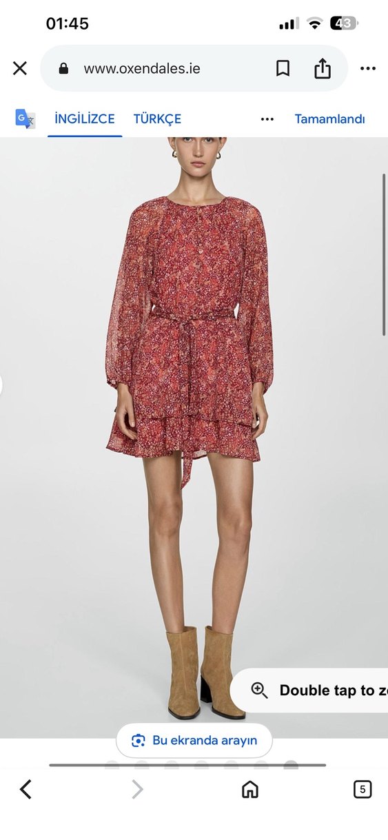 Mango elbise - Görsel 3