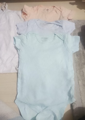 Bebek Erkek Kısa Kollu Pamuklu Body - Görsel 2