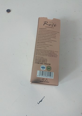 Rose BB Krem, Bej, Pastel Tonlarda - Görsel 2