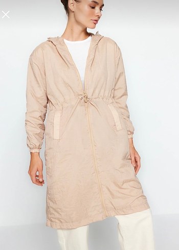 Bej ASTARLI YAĞMURLUK - Görsel 6