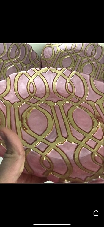 Beden pembe Renk BİEV PASTA TABAKLARI