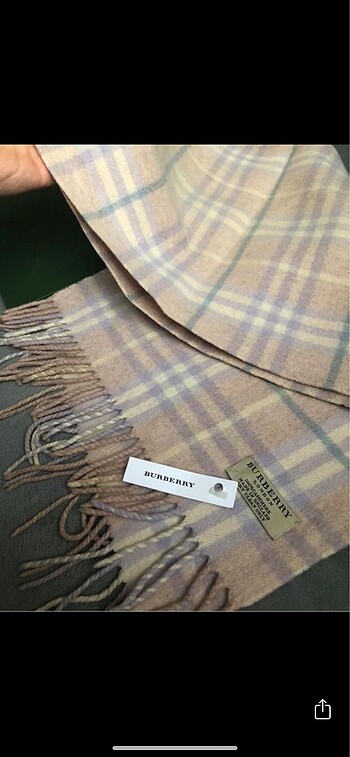 BURBERRY ORJİNAL ATKI