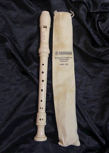 Yamaha YRS-23 Beyaz Soprano Blok Flüt