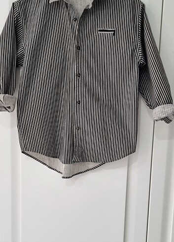 12 ve 14 yaş erkek cocuk pamuk cotton gömlek - Görsel 3