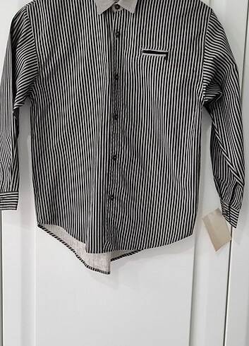 12 ve 14 yaş erkek cocuk pamuk cotton gömlek - Görsel 5