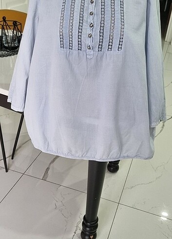 Yüzde yüz pamuk  cotton  gömlek - Görsel 2