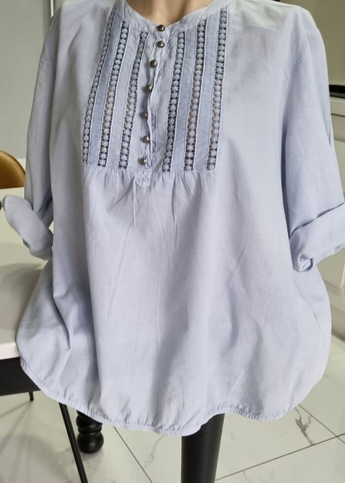 Yüzde yüz pamuk  cotton  gömlek - Görsel 3