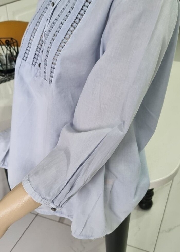 Yüzde yüz pamuk  cotton  gömlek - Görsel 5