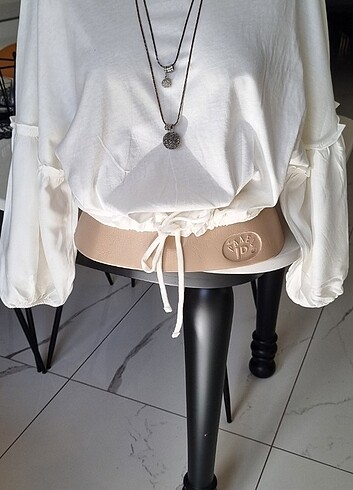  Orjinal marka kisa crop bluz - Görsel 2