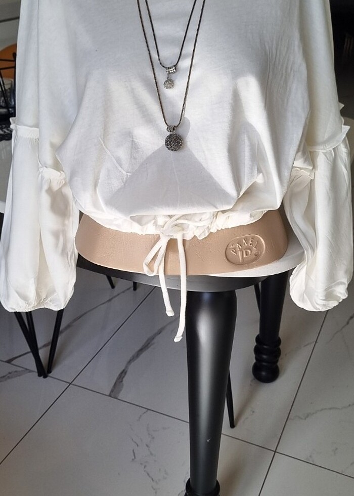  Orjinal marka kisa crop bluz - Görsel 2