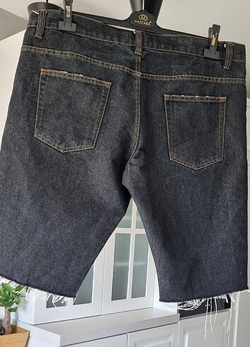 Üniseks kot şort - Görsel 3