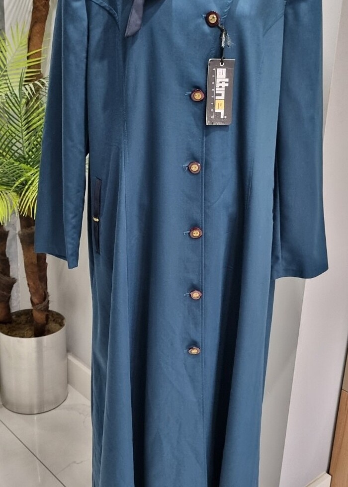 Ferace astarsiz uzun  56 beden  - Görsel 4