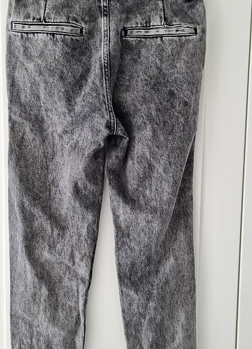 Yüksek bel kot pantolon - Görsel 8