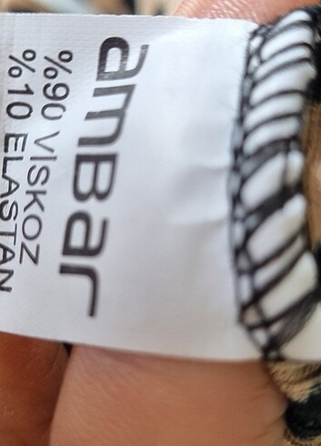 Leopar kısa bluz  - Görsel 6