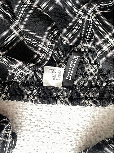 H&M H&m ekose elbise