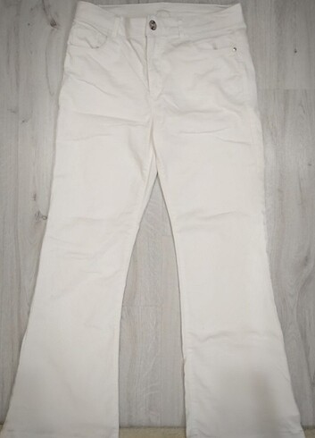 DeFacto beyaz pantolon 